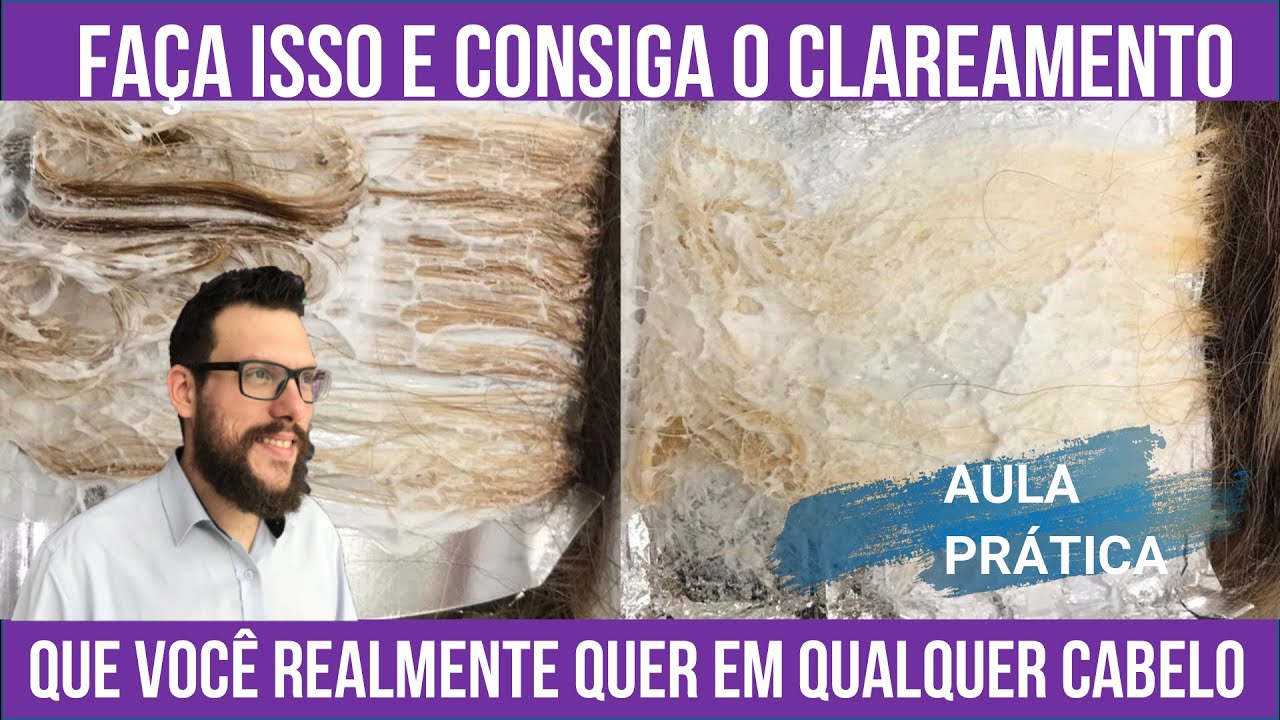 FAÇA ISSO E CONSIGA O CLAREAMENTO QUE VOCÊ QUER EM QUALQUER CABELO