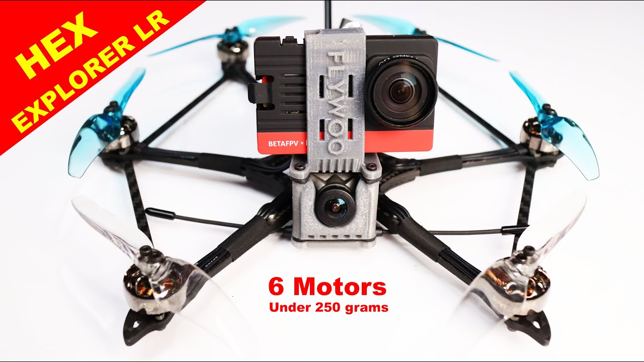 FLYWOO Explorer Hex LR is the BEST Long Range Drone - Feature packed and under 250 grams.  Review