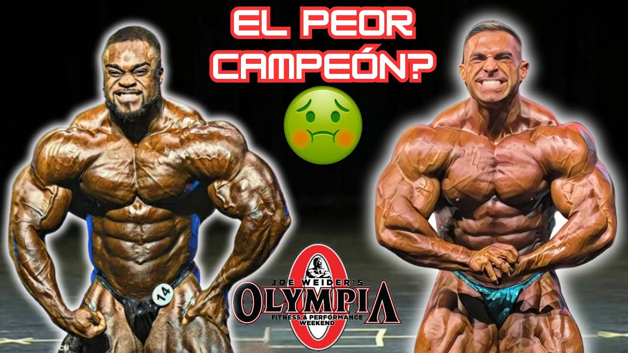 QUIEN es el PEOR MR. OLYMPIA? 🤢 BRANDON CURRY ⭕ 2019 VS. DEREK LUNSFORD ⭕ 2023