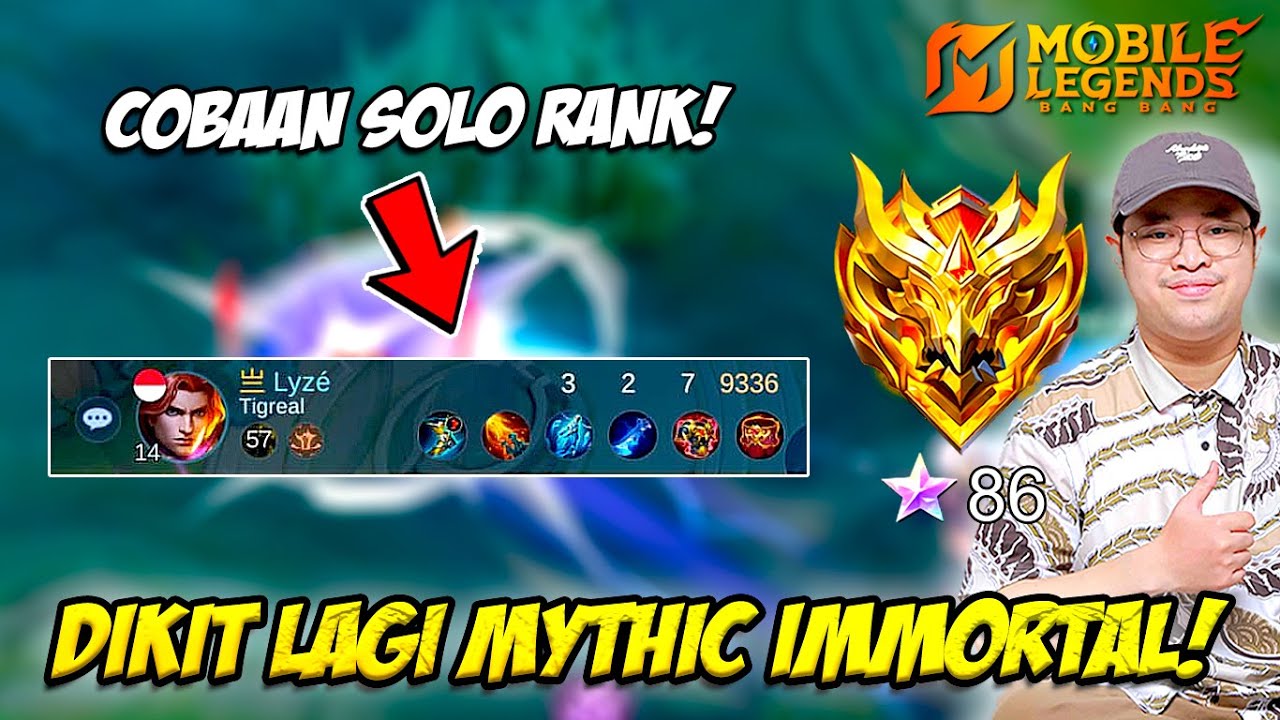 🔴LIVE BENTAR LAGI MYTHIC IMMORTAL = DARK SYSTEM MUNCULLAH❗MABAR VIP❗PUSH RANK MYTHIC❗MOBILE LEGEND