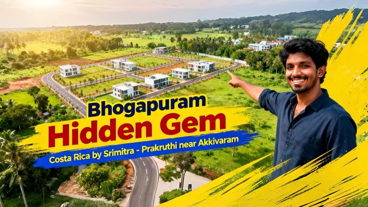 Costa Rica Layout Review | Akkivaram Bhogapuram | Plot Investment Near Vizag Airport