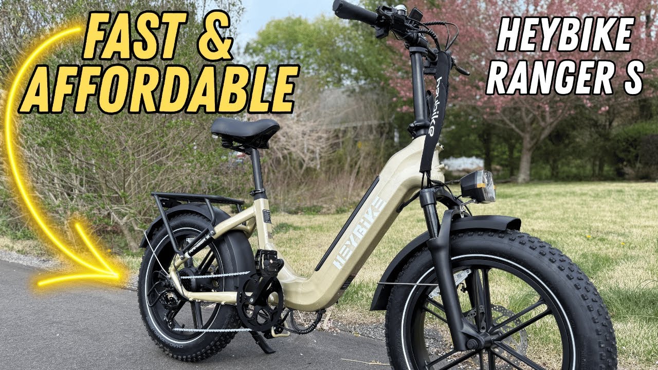 Fast & Affordable Folding Ebike | Heybike Ranger S is only $1099