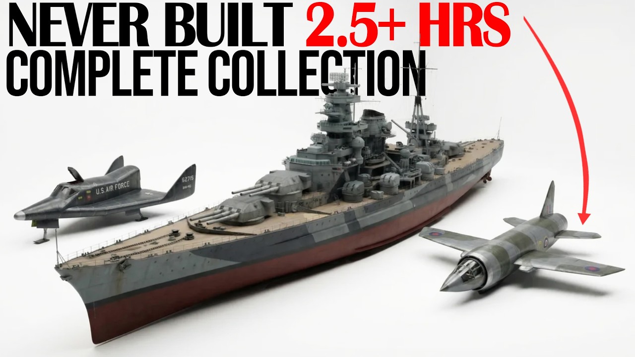 Never-Built Military Machines &mdash; Complete Collection | 2+ Hours
