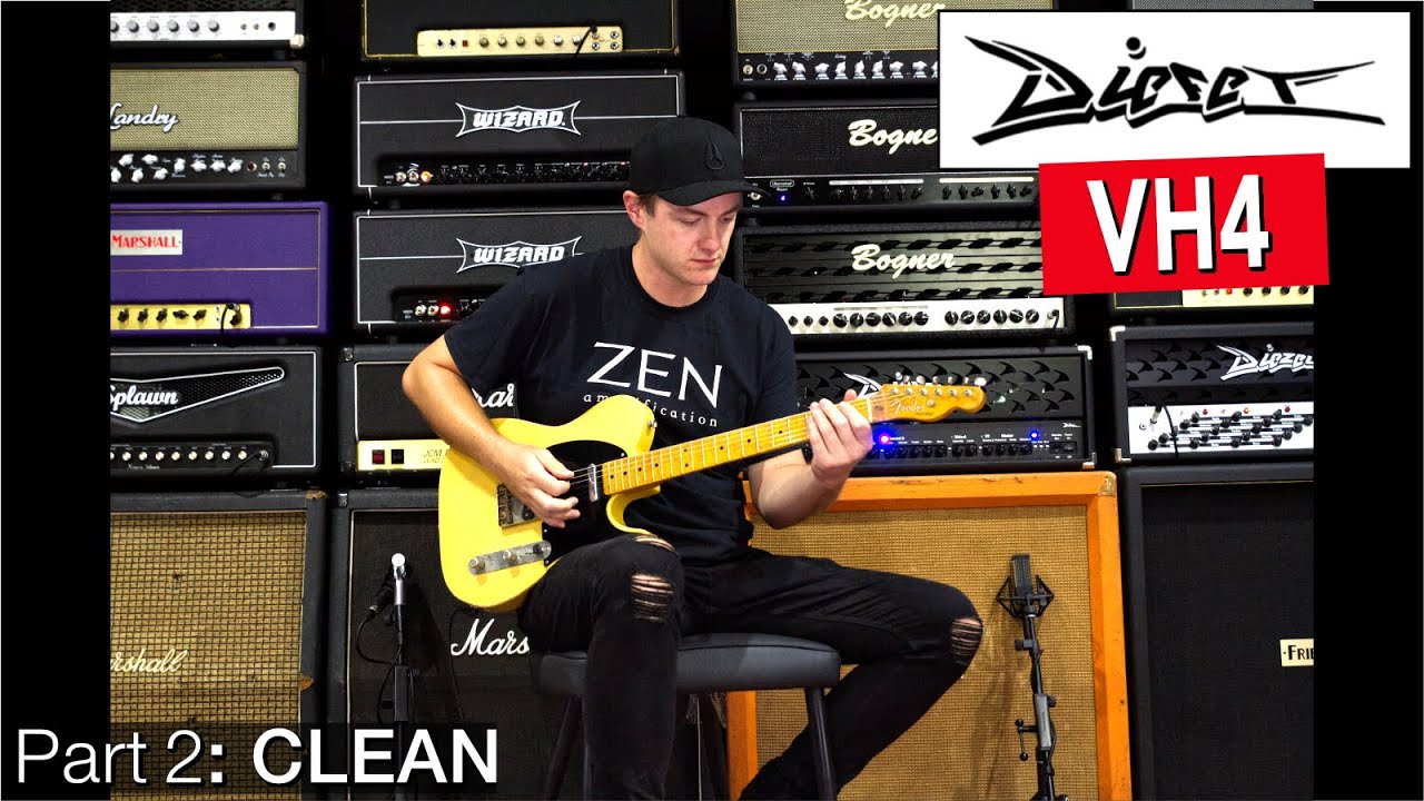 Diezel VH4 : Part 2⚡️ ZEN Amp Vault Ep19 ⚡️ Clean Tones