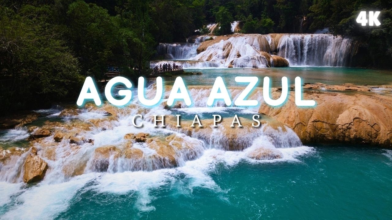 Las cascadas más hermosas del Mundo están en México (Chiapas) 🌊🇲🇽 | Cascadas de Agua Azul