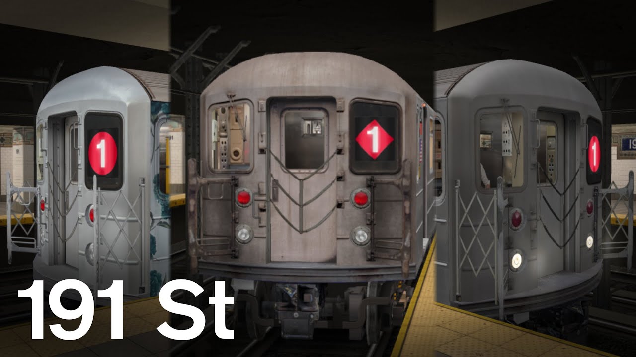 [OpenBVE] R62 & R62as at 191 Street