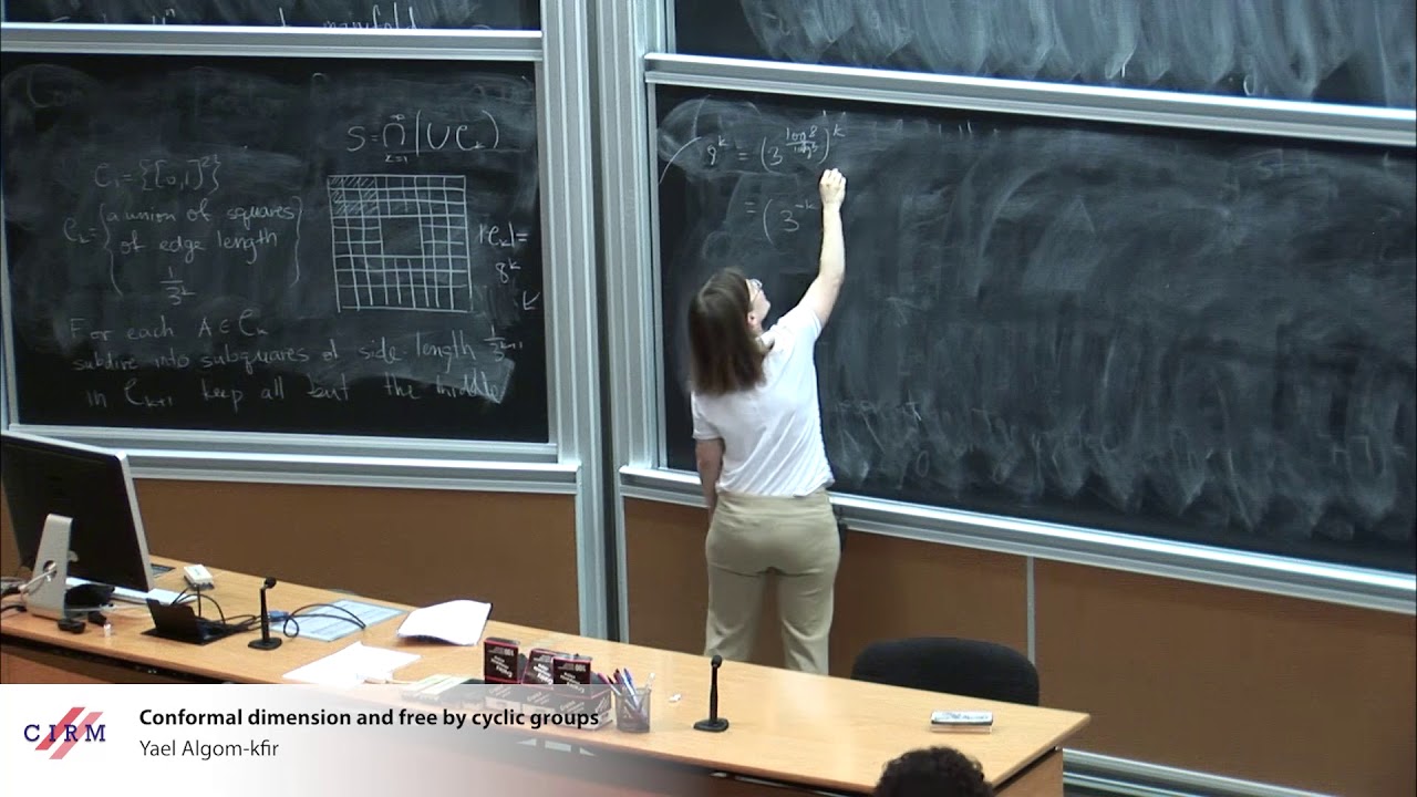 Yael Algom-Kfir: Conformal dimension and free by cyclic groups