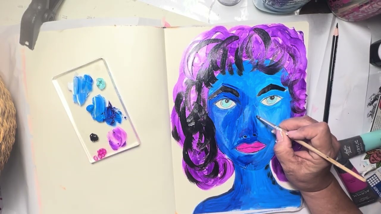 Quiet Reset: Wild Hours of Waiting | Two-Day Art Journal Practice