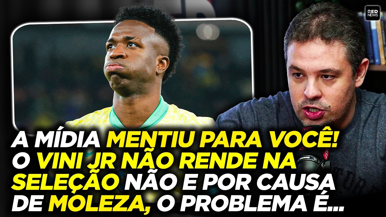 VINI JR JOGA MAL NA SELEÇÃO POR CAUSA DA... BRUNO PRADO FALOU TUDO!