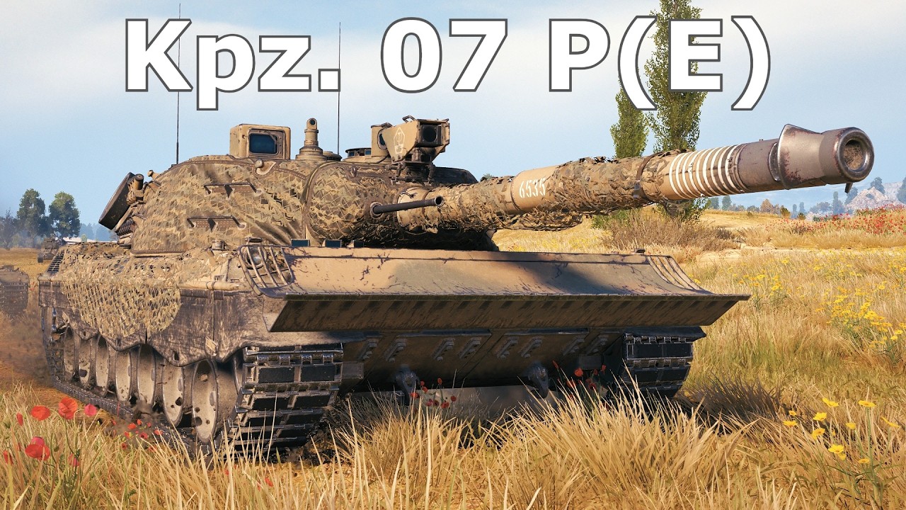 Kampfpanzer 07 P(E) : Serene Coast - World of Tanks.