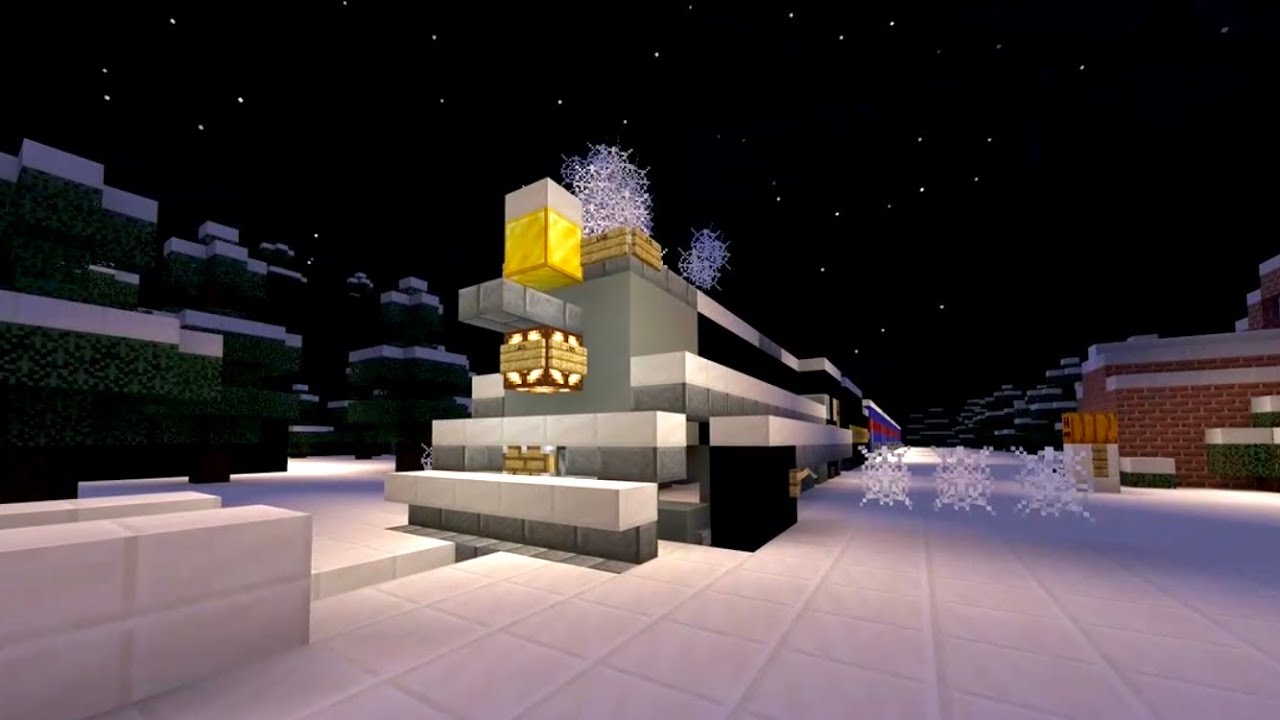 The Polar Express Movie in Minecraft!