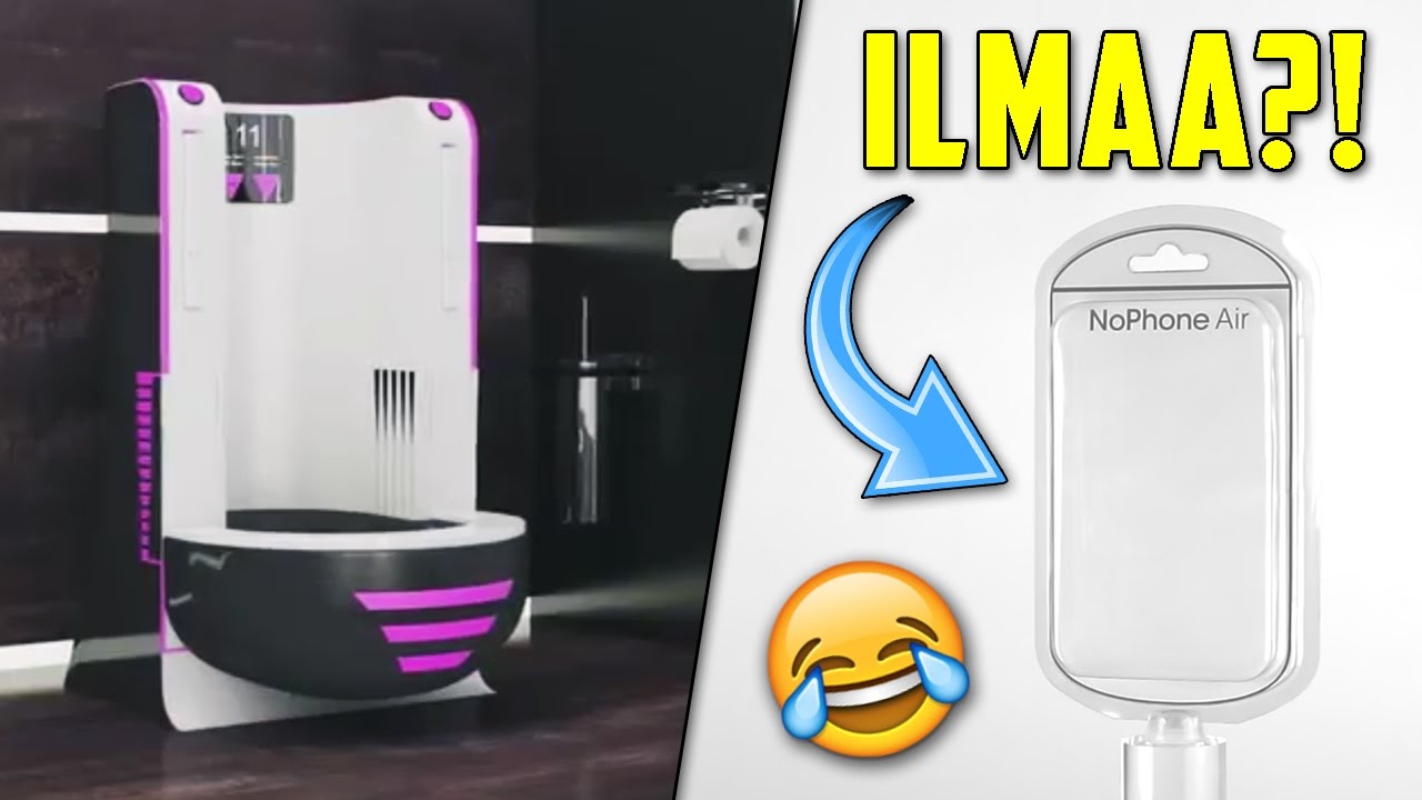 Ihmiset Ostaa ILMAA?! 💨Super Avaruus WIFI Vessanpönttö! 🚽🛰 | OUDOT KEKSINNÖT