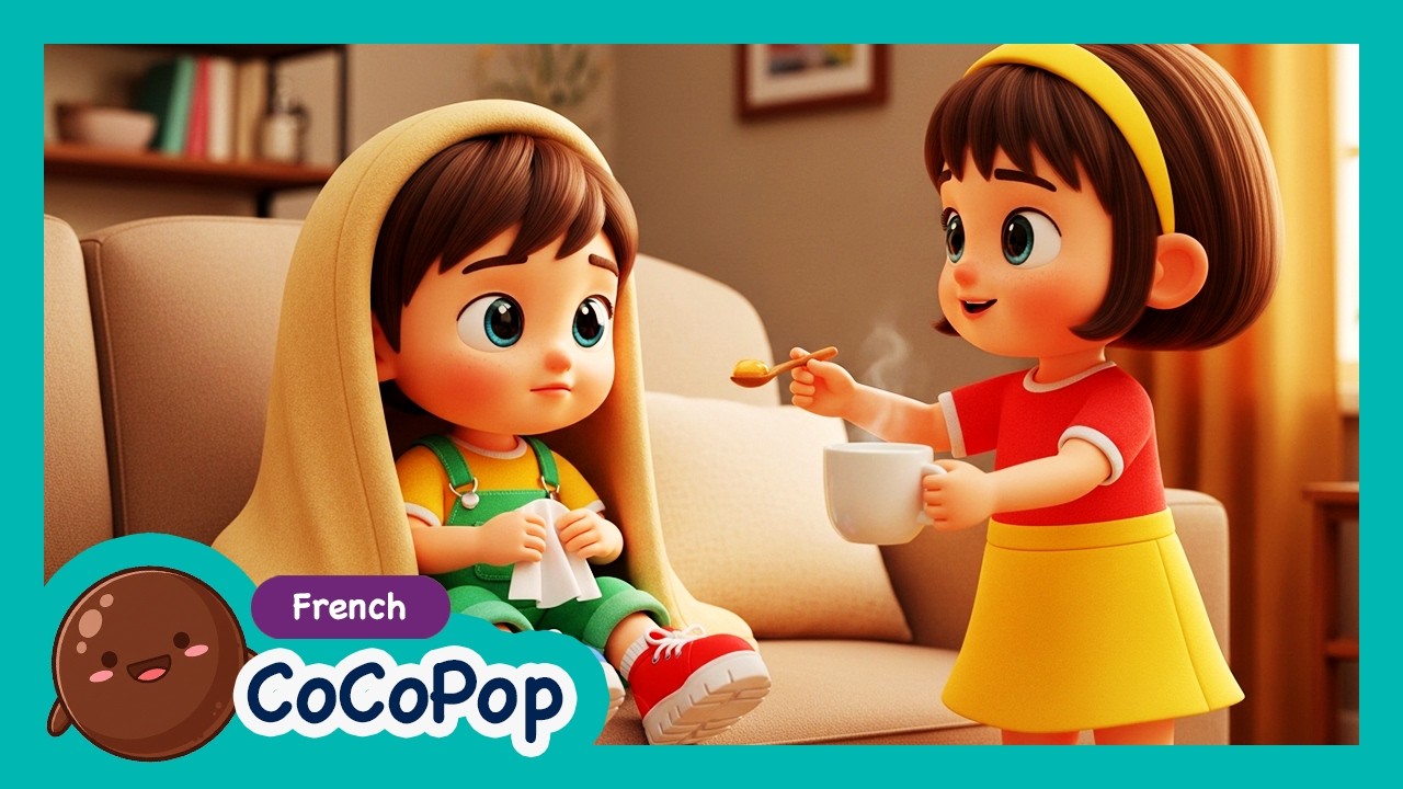 La Chanson du Bobo 🎵 Hop et Mwah ! | Sécurité à Vélo et Soigner le Rhume | Comptines pour Enfants