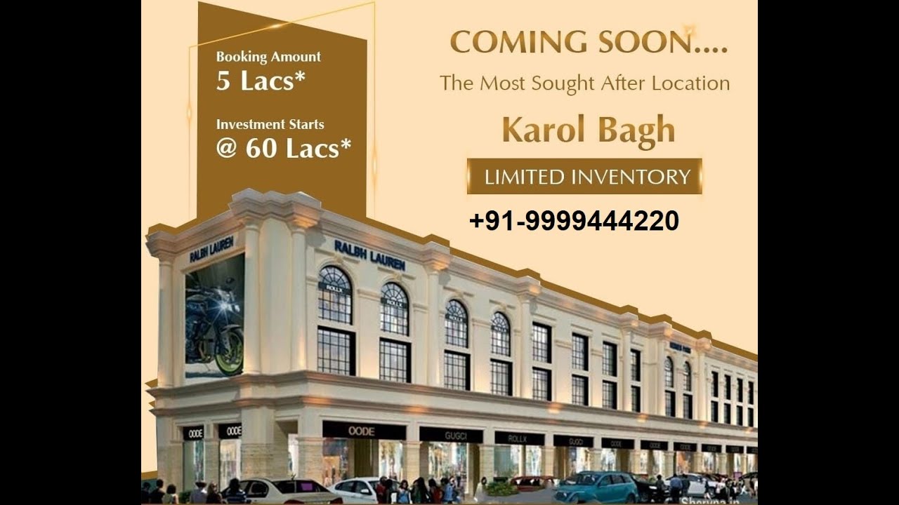 Pre-Launch Discount Omaxe Karol Bagh | Food Court | Retail Shops | Price List | Omaxe Karol Bagh