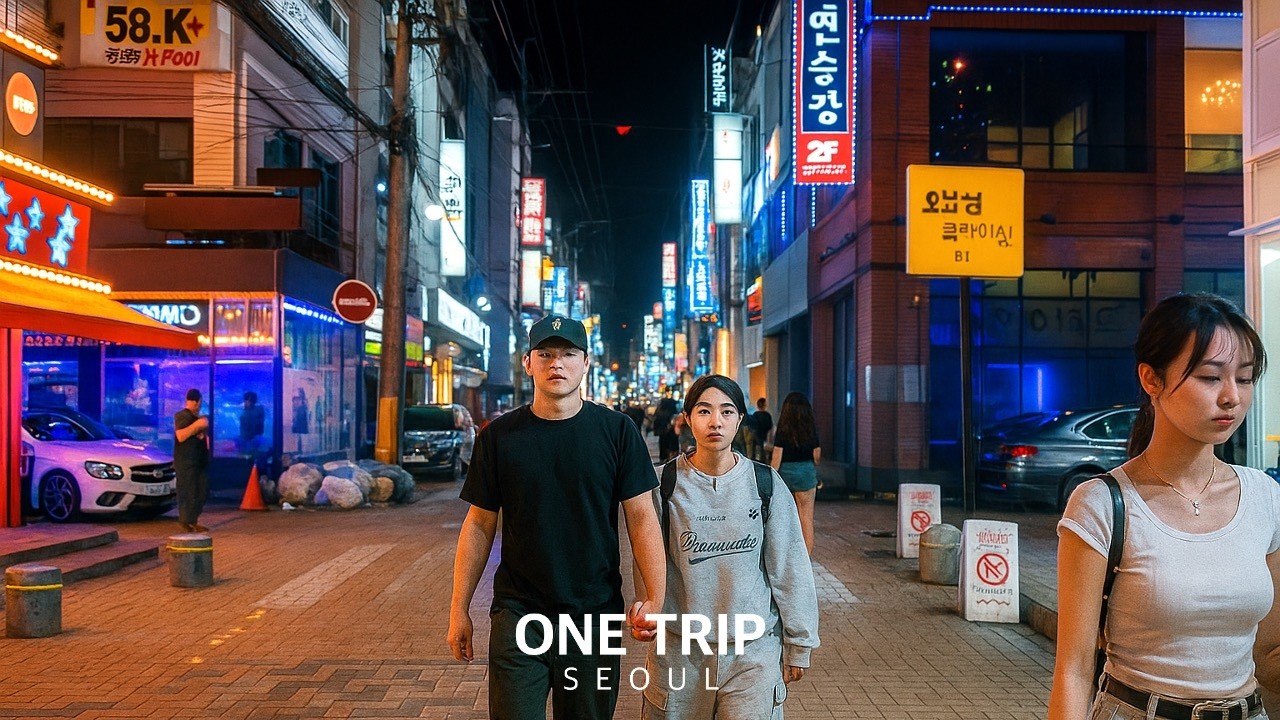 🌉 Cool Summer Night City Walk in Daegu Dongseongno – Feel Like Seoul Seongsu Evening Vibe