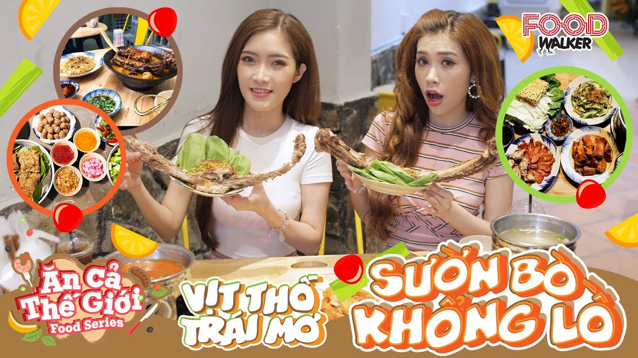 LA LA SCHOOL | MEENA PINKY ĐẠI CHIẾN SƯỜN BÒ CHÀ BÁ LỬA | FOODSERIES - ĂN CẢ THẾ GIỚI