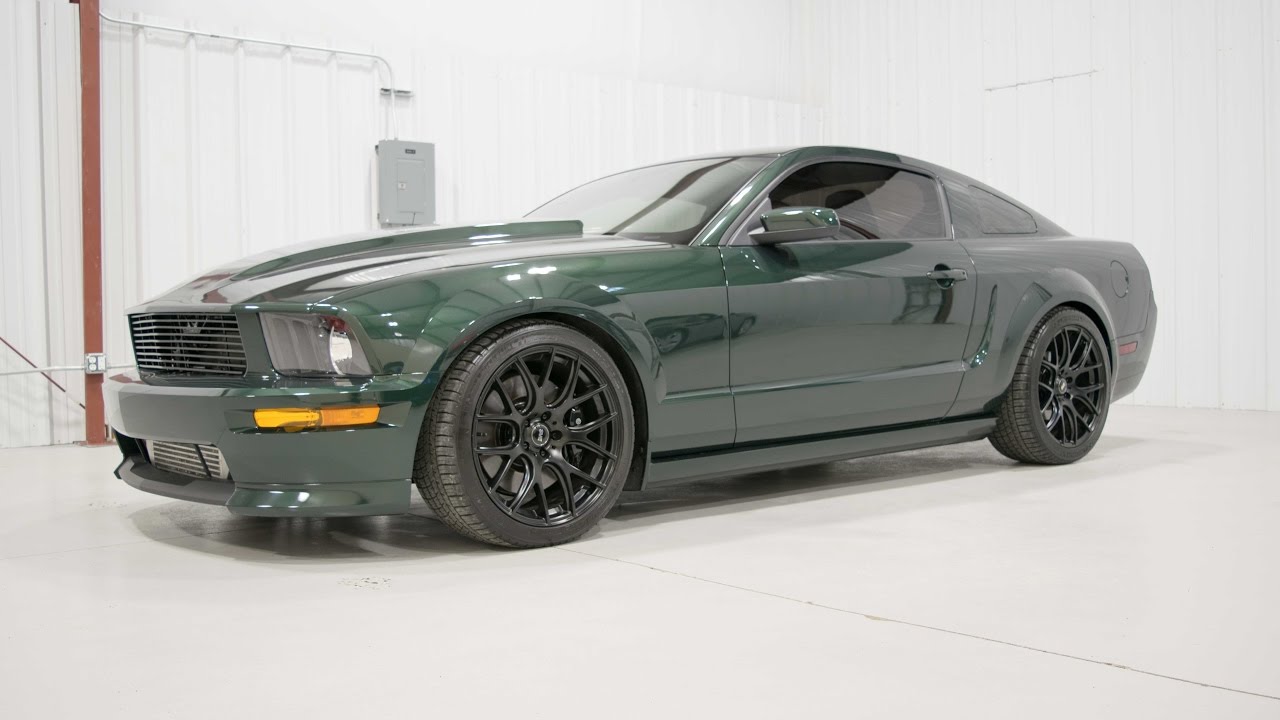 SUPERCHARGED 2008 Ford Mustang Bullitt Walk Around