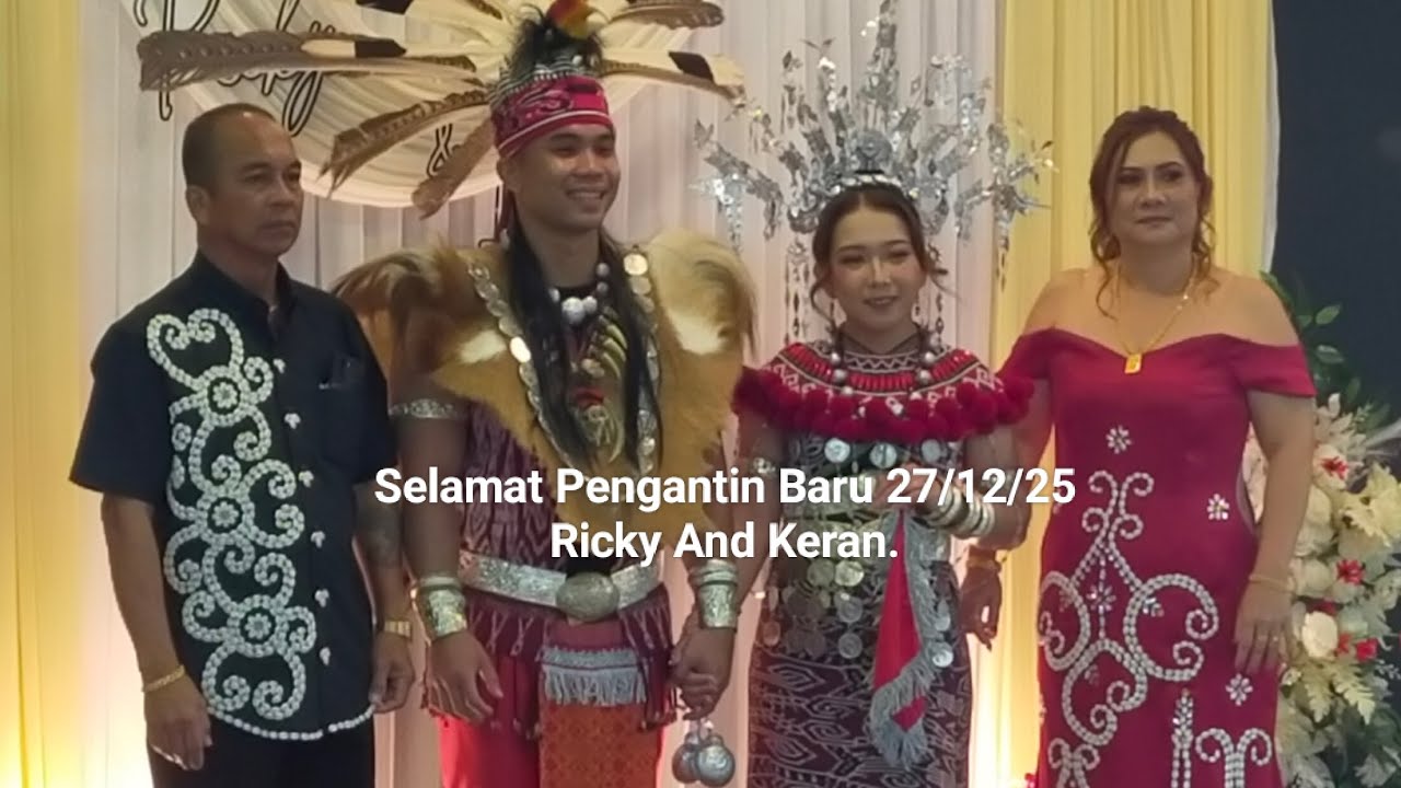 Happy wedding 27/12/25.To Ricky And Keran.