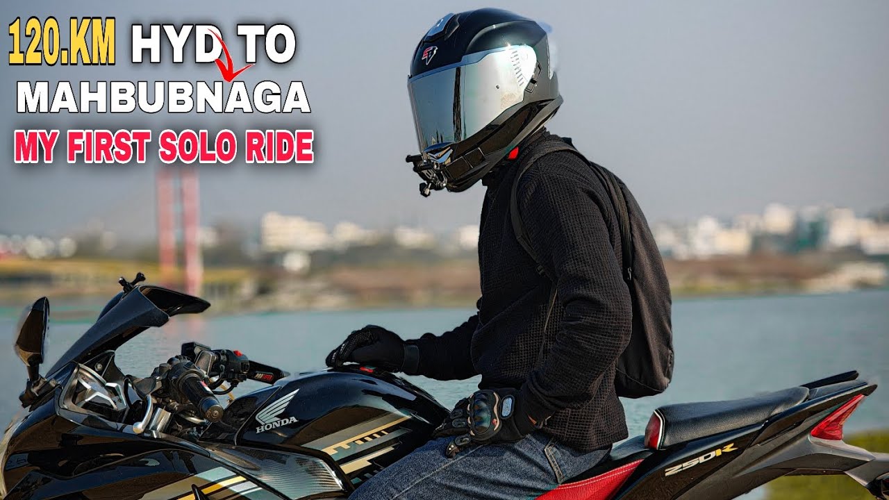 HYD TO MAHBUBNAGAR 📍| MY FIRST SOLO RIDE | 120.KM MOTO VLOG #15 😍