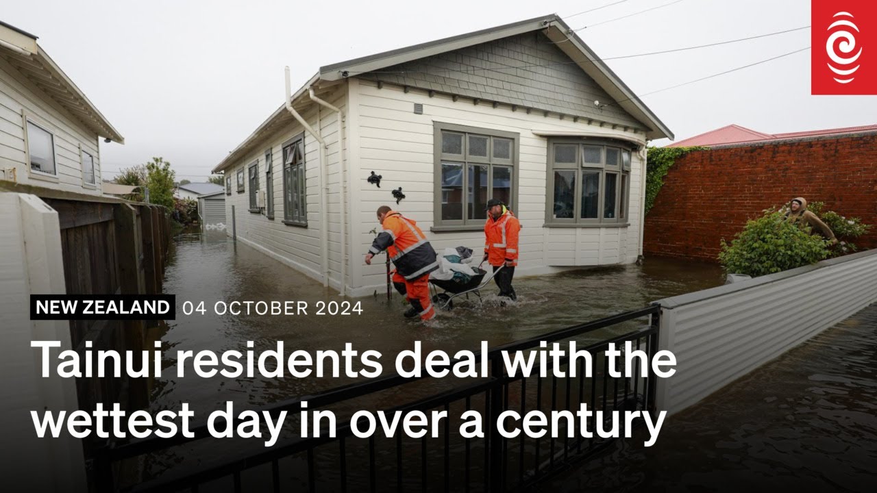 Tainui residents are dealing with the wettest day in over a century | RNZ