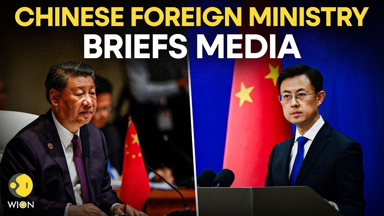 China MoFA LIVE: Chinese Foreign Ministry Holds Media Briefing | WION