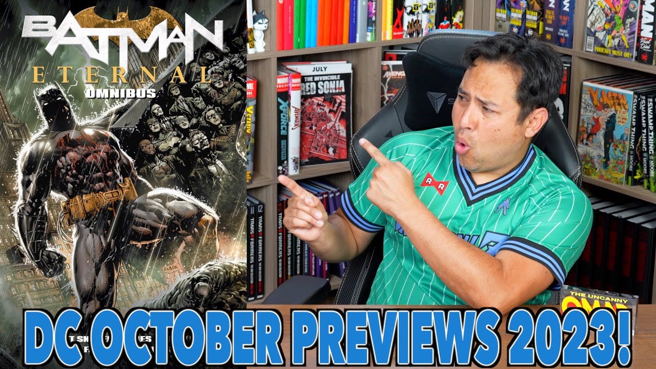 Collected Editions in the October DC Previews 2023! Omnibus | Absolute Edition | Hardcovers