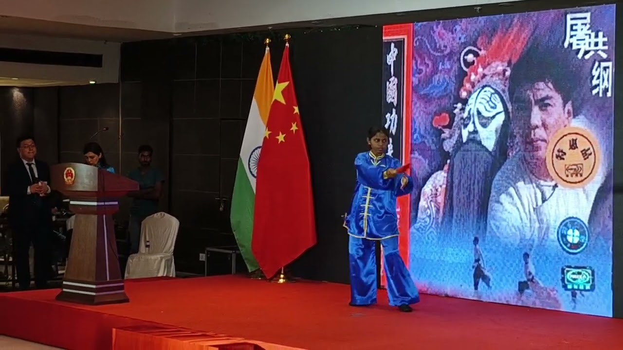 Angel Bhalerao Talent Performance Round ( Chinese Tai Chi ) India - China Bridge Competition 2025