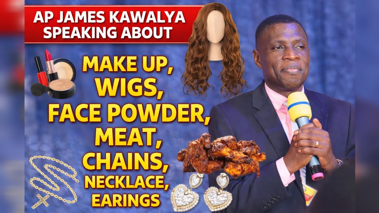 AP JAMES KAWALYA SAYS TAKE AWAY YOUR FOREIGN  GODS,NECKLACE,EARINGS,MEAT,WIGS,NAILS,MAKE UP & MORE