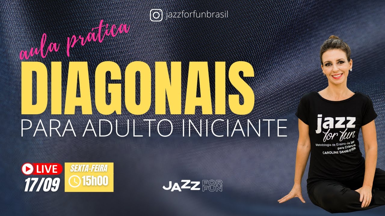 Diagonais para adultos iniciantes - Aula prática