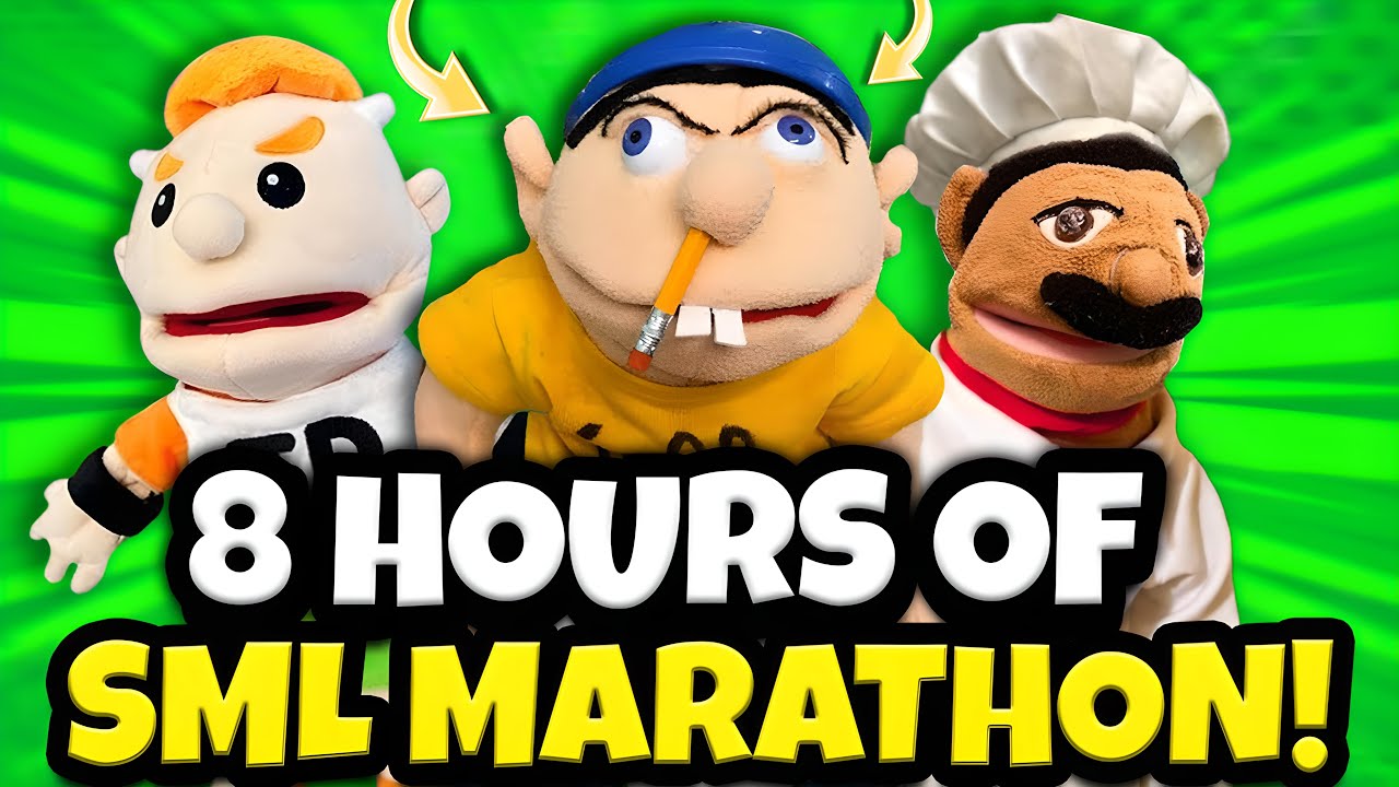 *8 HOURS* OF SML MARATHON! (FUNNIEST JEFFY VIDEOS)