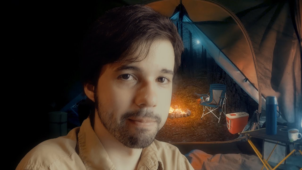 🏕️ Camping with Friends [ASMR] + Reading in Portuguese ⋄ Normal Roleplay