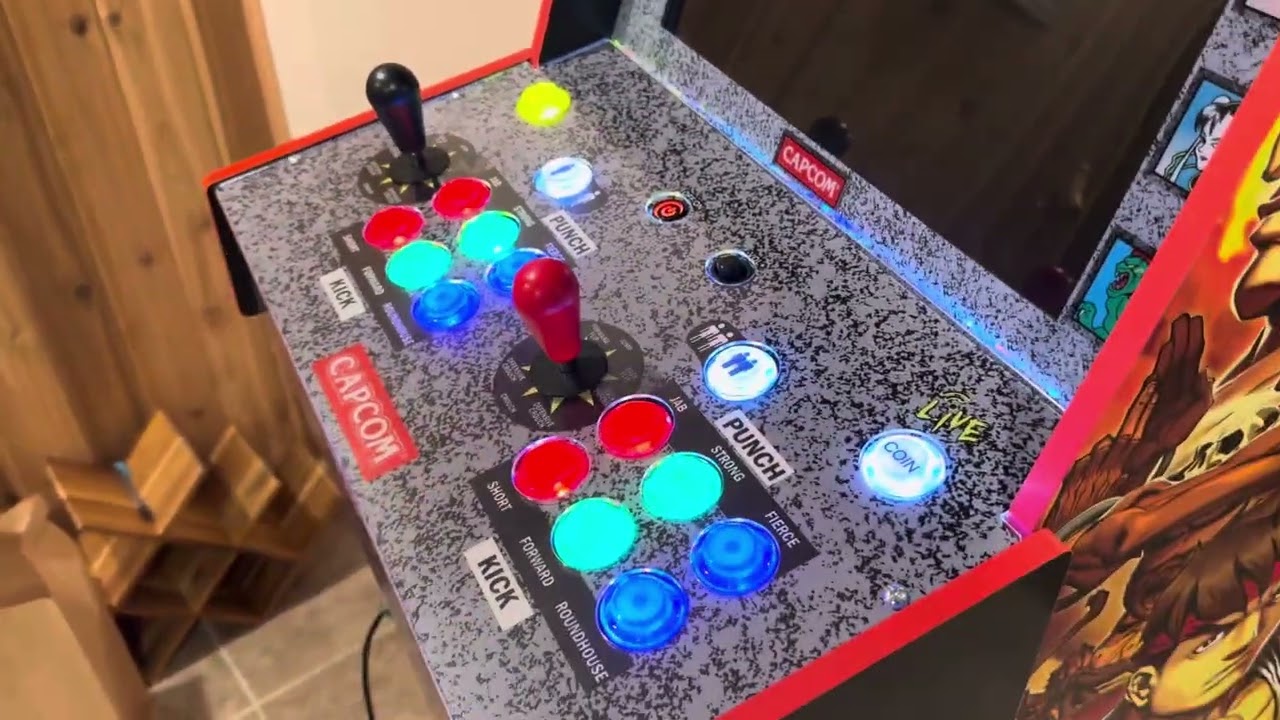 Arcade1up with Batocera Linux, power switch, explained