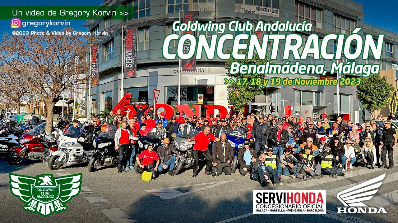 МЕРОПРИЯТИЕ HONDA GOLDWING I ВСТРЕЧА G.W.C.A. В БЕНАЛЬМАДЕНЕ I НОЯБРЬ 2023 Г.