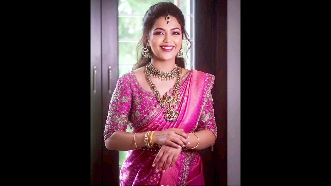 Latest Beautiful Pattu Saree Blouse Design | Traditional Saree Look❤️Designer saree #Sarees #saree