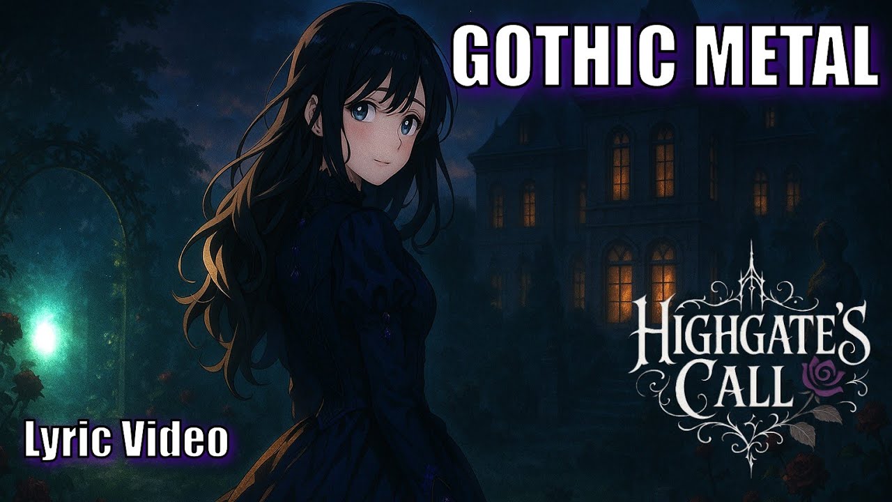 HIGHGATE'S CALL - DANCE OF DEATH | Gothic Metal | Baroque/Classical Music | Symphonic Metal | AI Gen
