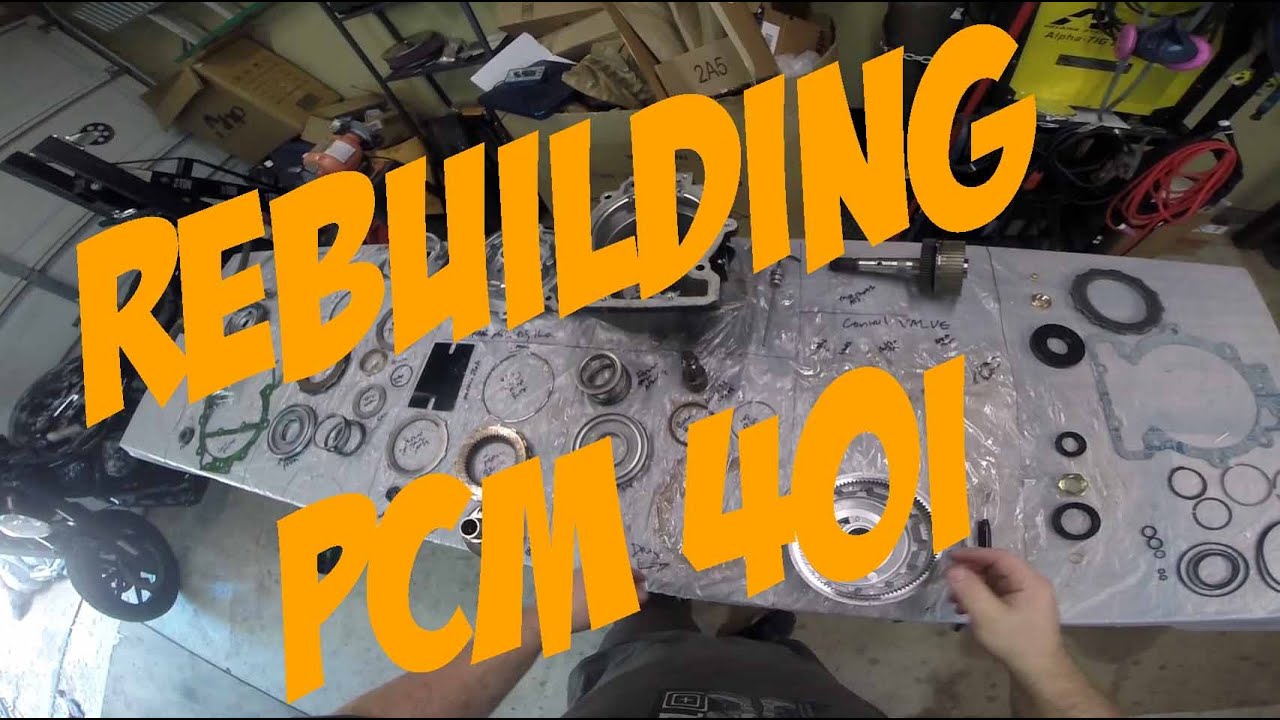 MaksWerks Garage - DIY Step By Step Rebuilding a PCM 40i Boat Transmission