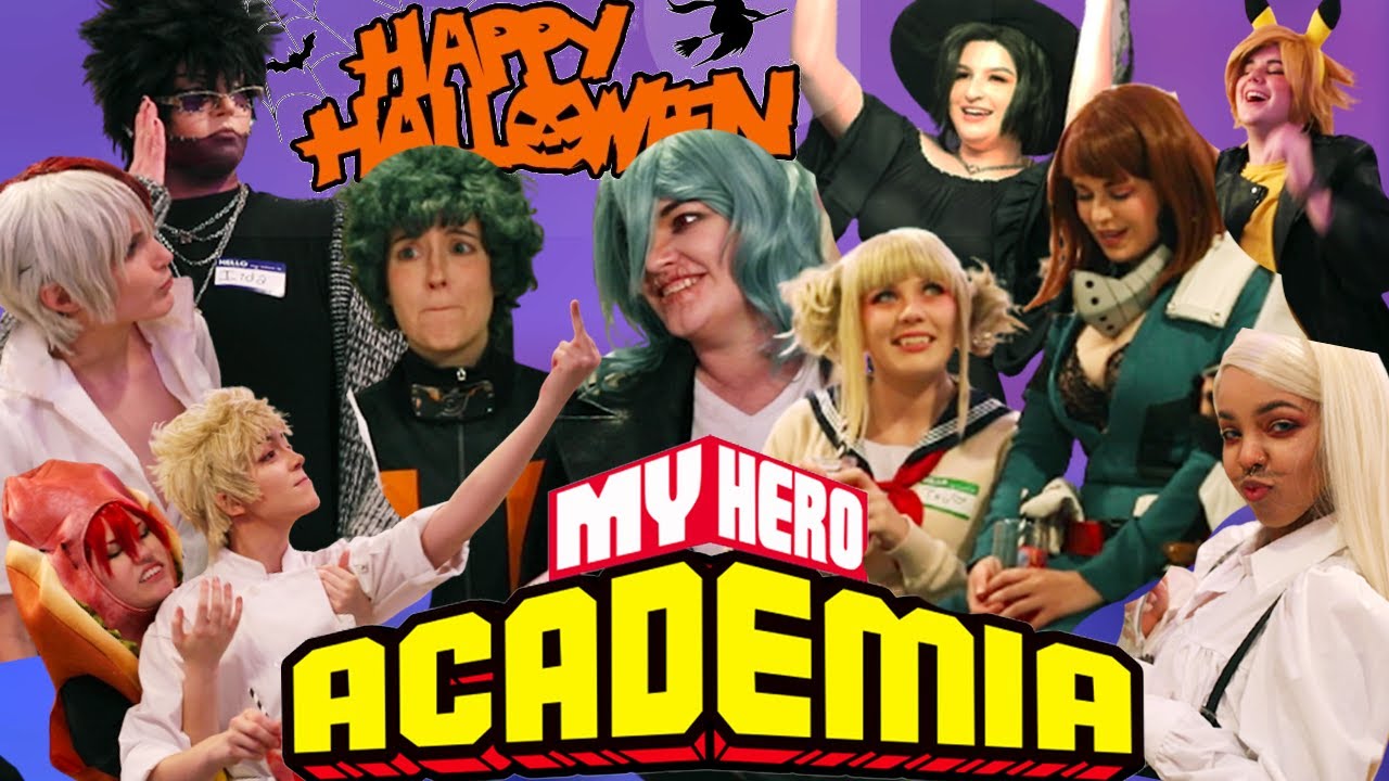 Моя Halloween Party Academia! (ещё один праздничный хаос) с участием Square One Cosplay!