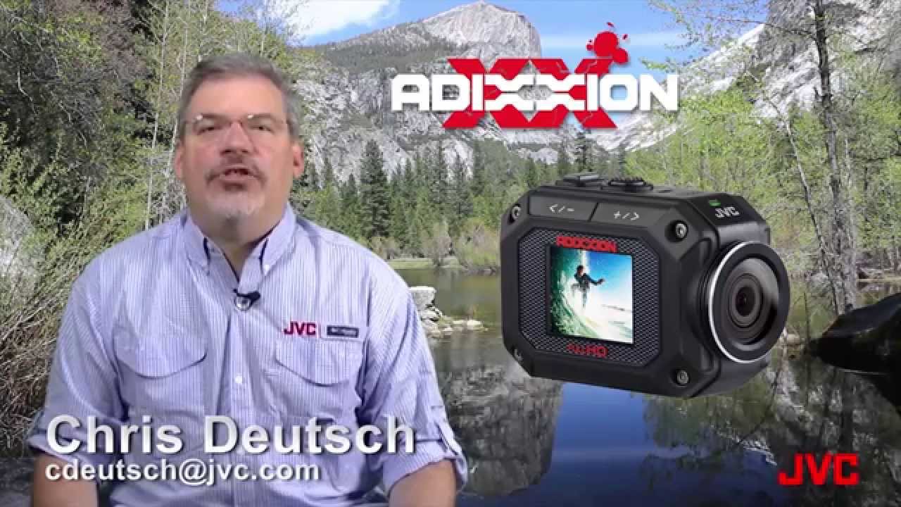 JVC GC-XA2 ADIXXION Action Camera Video Basics Overview | Full Compass