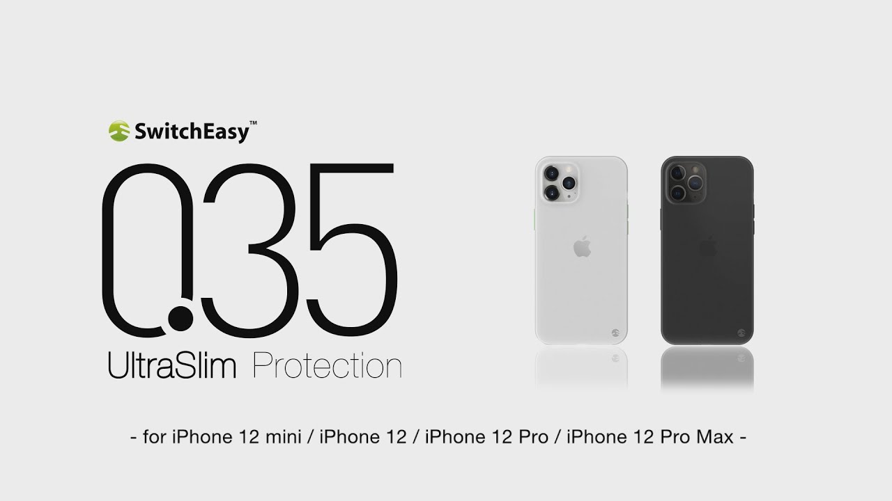 0.35 Ultra-thin slim profile Back Cover case iPhone 12 & 12 Pro | SwitchEasy
