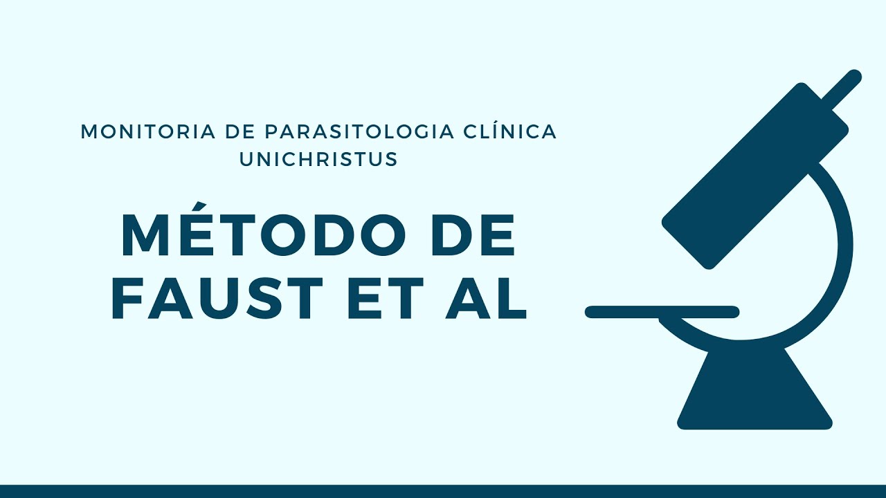 MÉTODO DE FAUST ET AL | EXAME PARASITOLÓGICO DE FEZES