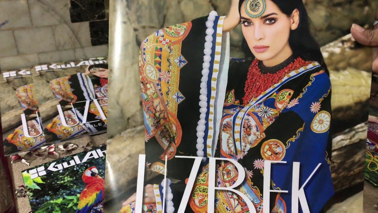 Gul Ahmed Uzbek Winter Collection 2019 Wholesale discount