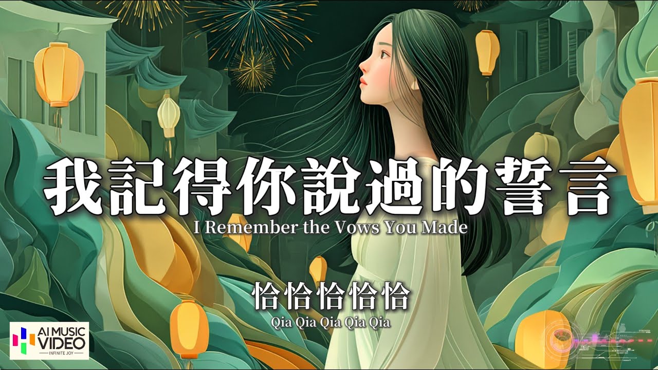 【高清MV】恰恰恰恰恰 - 我記得你說過的誓言【Pinyin + Eng Sub | AI音樂視頻 | 繁體拼音英文字幕】Qia Qia Qia Qia Qia【恰恰恰恰恰 - 我记得你说过的誓言】
