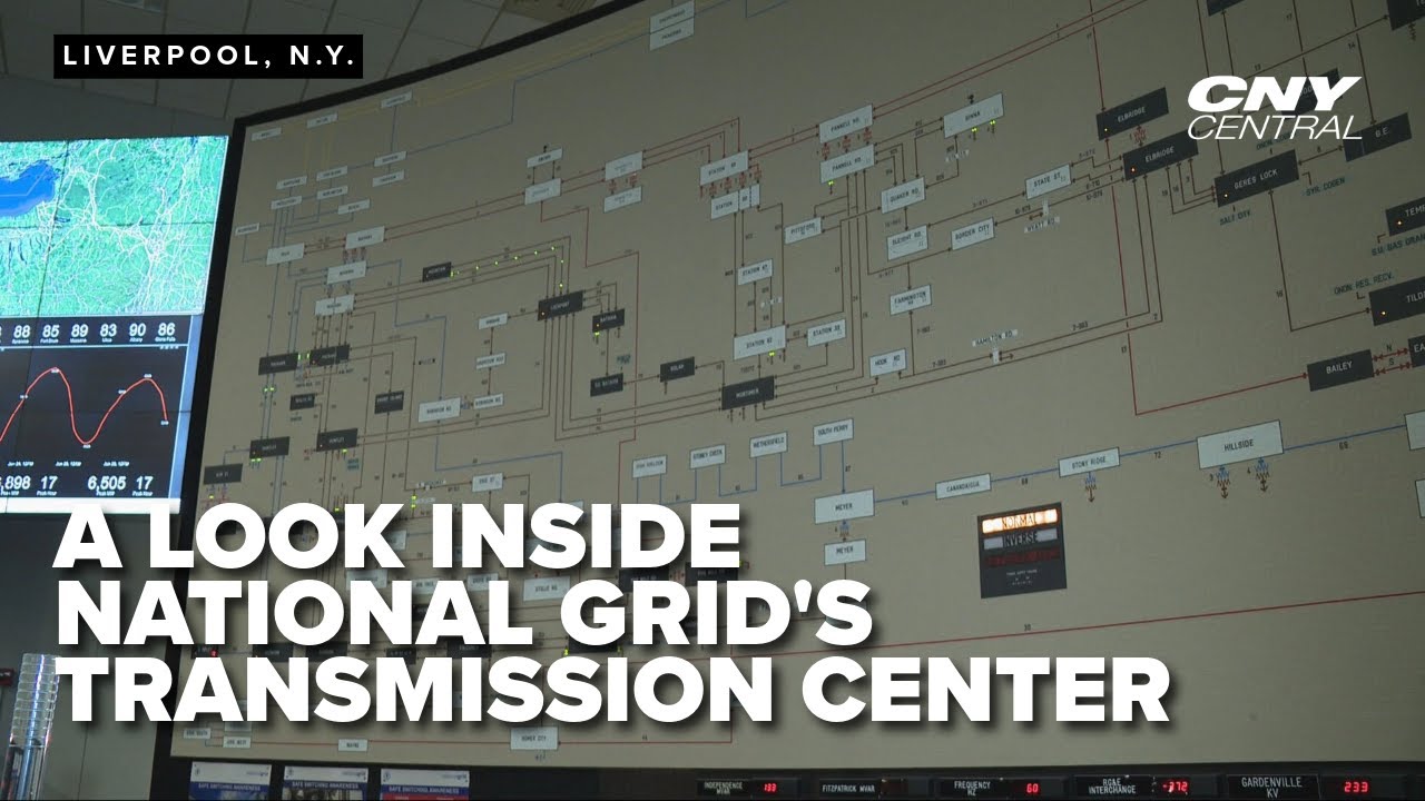 Take a look inside National Grid's Transmission Control Center