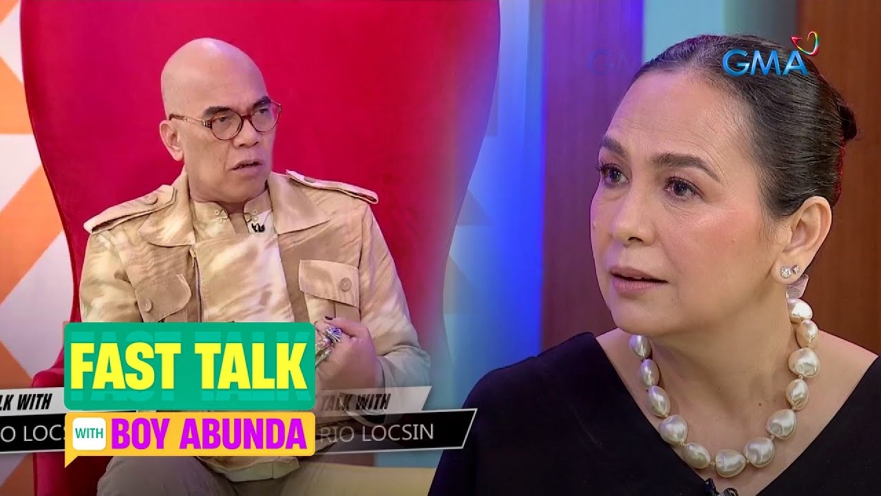 Fast Talk with Boy Abunda: Ano ang pinakaimportanteng bagay kay Rio Locsin sa showbiz? (Episode 184)