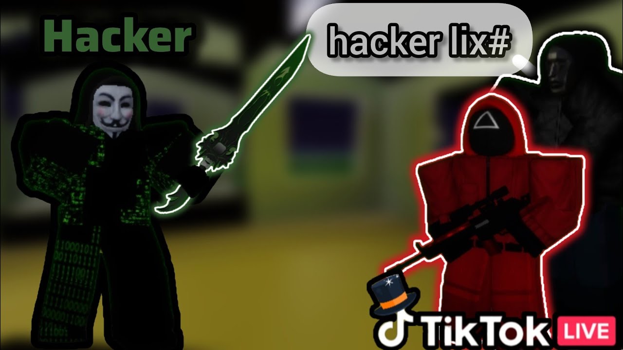 🎩INVADINDO LIVES NO TIK TOK E ENCONTREI RP DE SQUID GAME 😂TRAVEI TODOS COM SCRIPT!! NO BROOKHAVEN RP