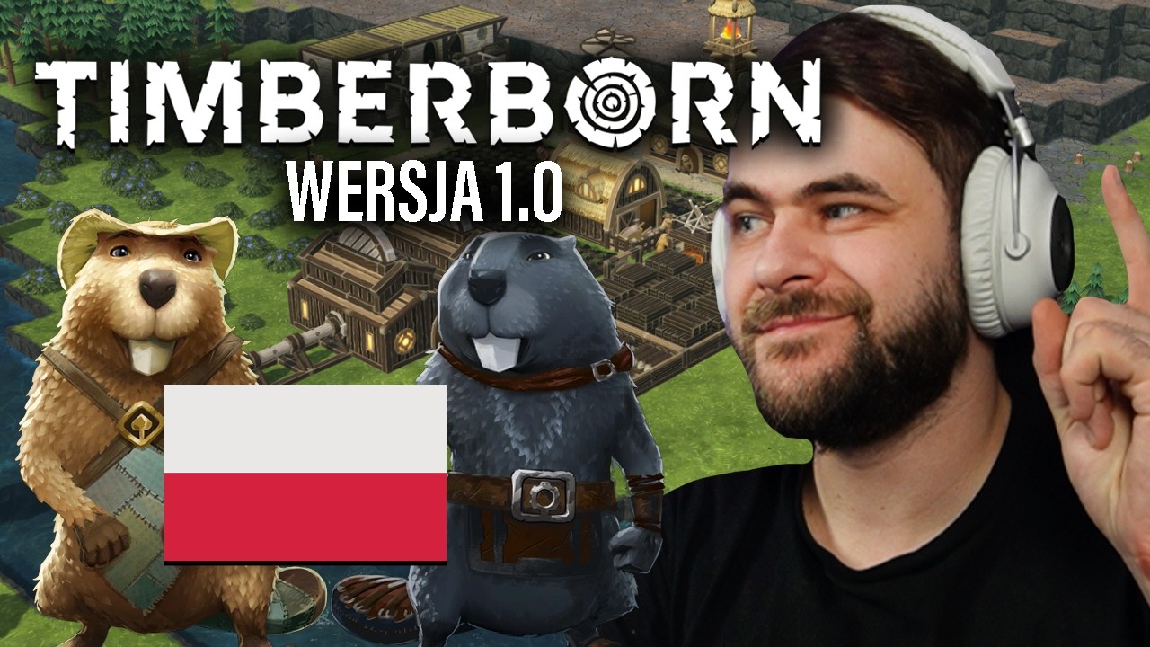 POLSKIE BOBRY W WERSJI 1.0 - Jak wygląda teraz Timberborn (BrobroVice #1)