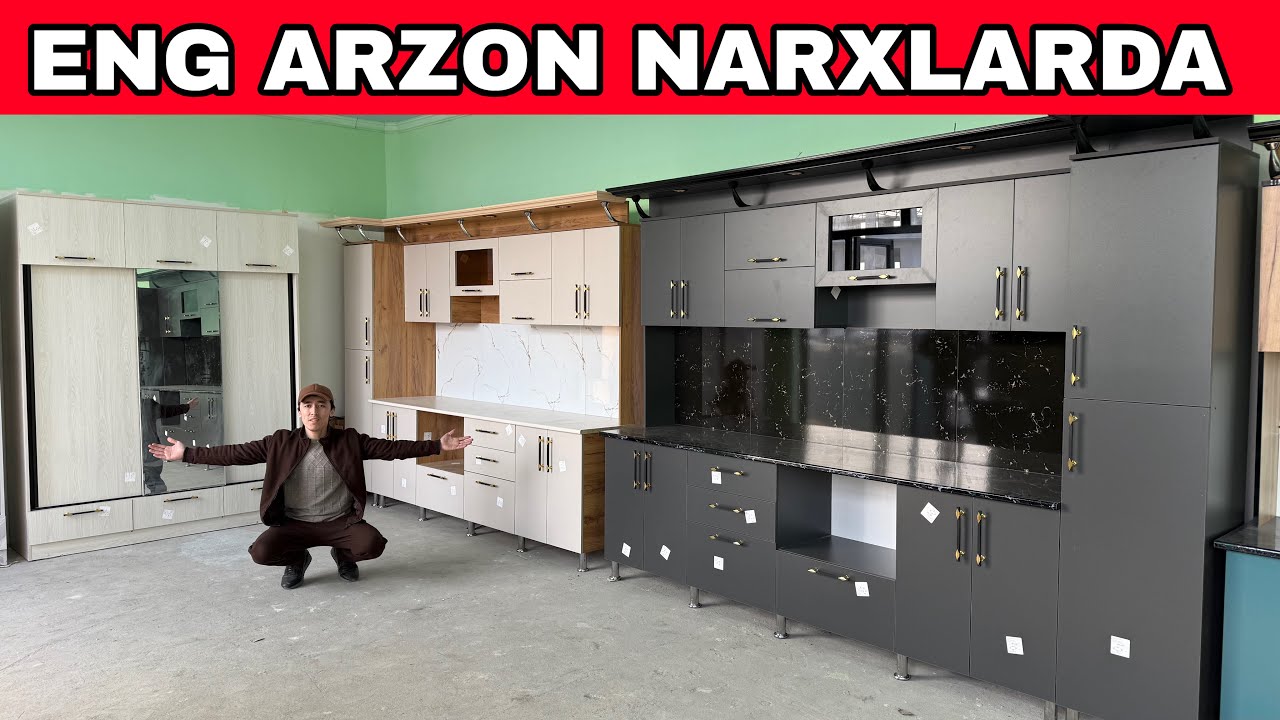 OSHXONA MEBELLARI ENG NARXLARIDA SHOSHLIG 2026-YIL КУХОННЫЙ ГАРНИТУР НАРХЛАРИ 2026-ЙИЛ 