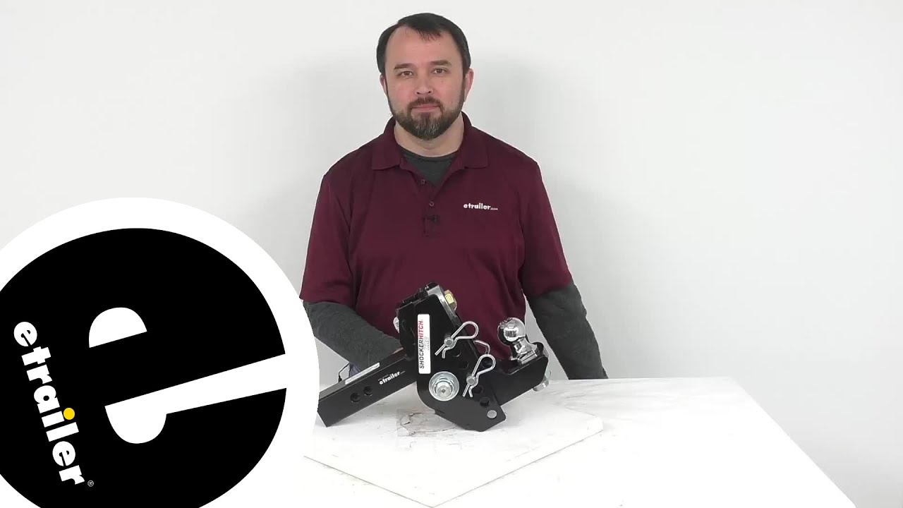 etrailer | Shocker Impact Cushioned Adjustable Ball Mount Review
