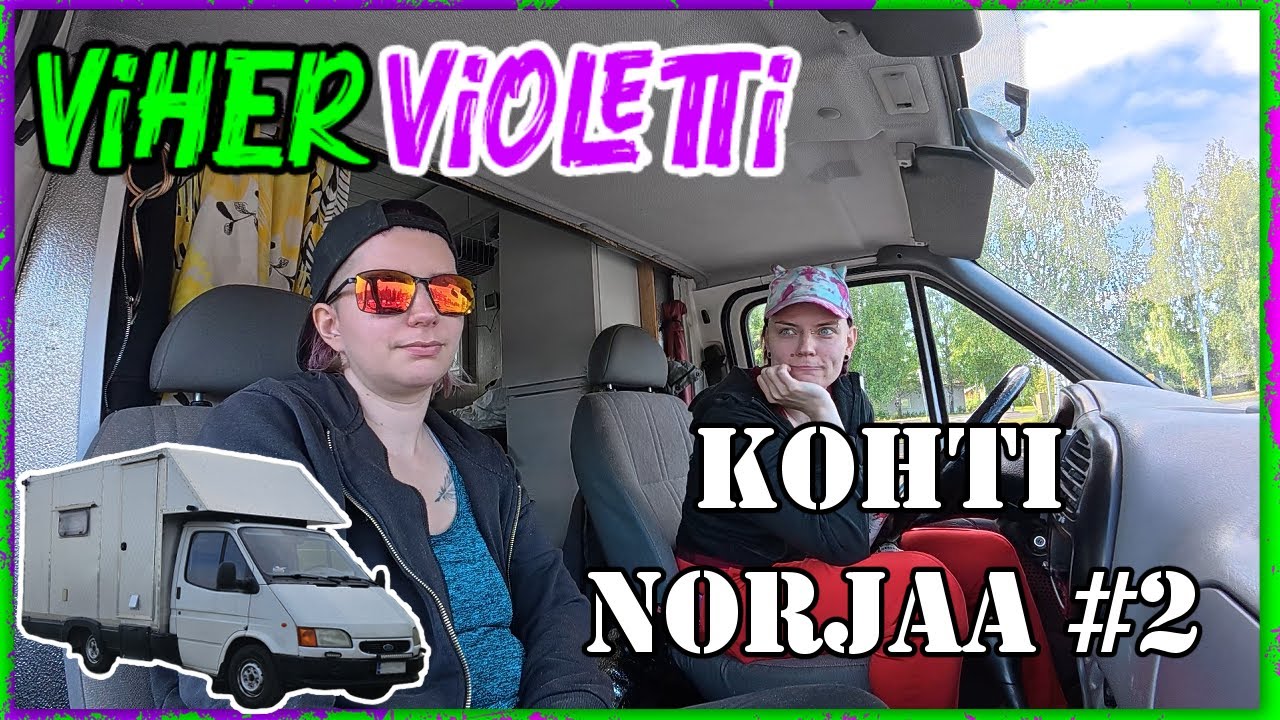 Sika nostettu tuulilasille (Norjaan osa 2)