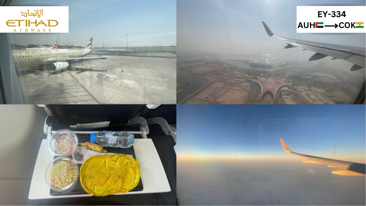 Trip Report: Etihad Airways Airbus A321 Economy Class Abu Dhabi to Kochi